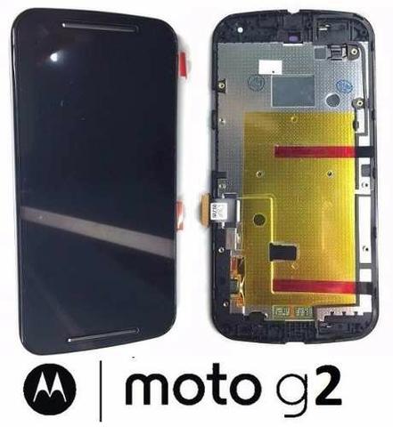 Tela moto g2 preta