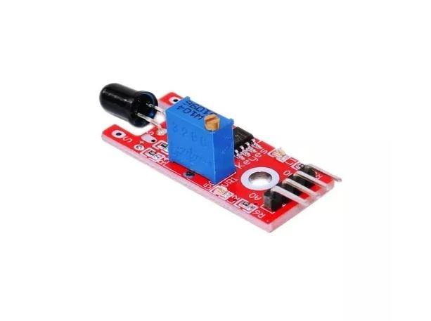 COD-AM95 Sensor Módulo Detector Fogo Flame Chama Arduino Robotica - Foto 3