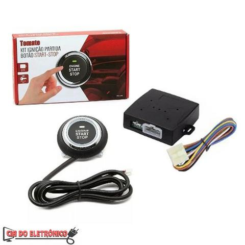 Botao de Partida Igniçao Start Stop p/ Carro (MTC-6100)
