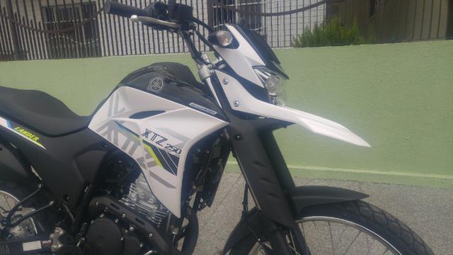 Vendo/troco nova xtz 250 com abs 2020 0km e já emplacada por 17.800 - Foto 4