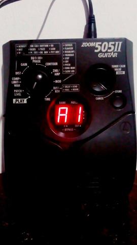 Pedaleira Para Guitarra Zoom 505II