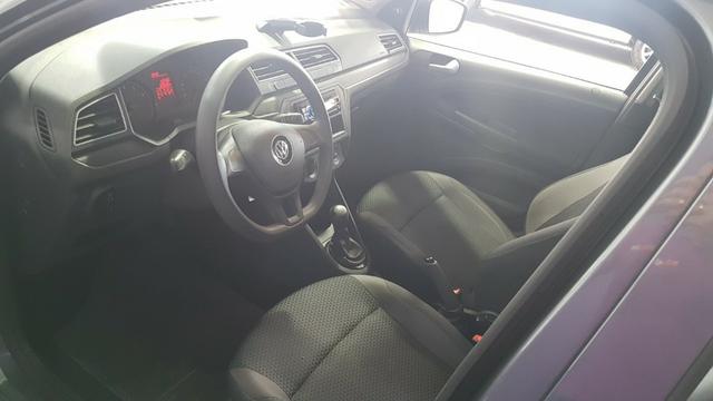 Vw - Volkswagen Gol 1.6 Cinza Metálico 2018 - Foto 7