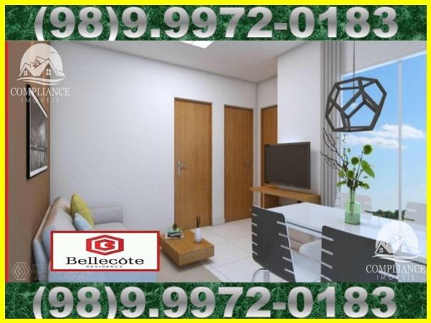 Bellecôte, apartamentos com 2 quartos, 42 a 48 m² Maiobão - São José de Ribamar/MA - Foto 2