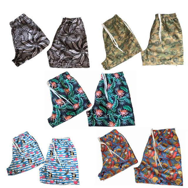 Kit Shorts Summer Casal com 2 Shorts Estampas 2021 - Foto 2