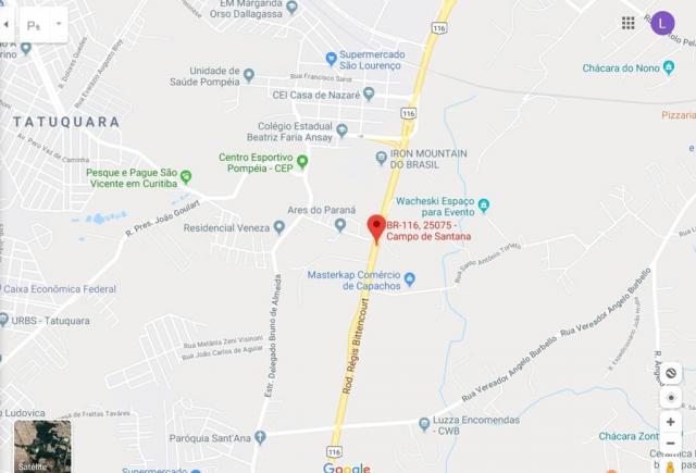 Terreno à venda, 54450 m² por R$ 10.000.000,00 - Tatuquara - Curitiba/PR - Foto 10