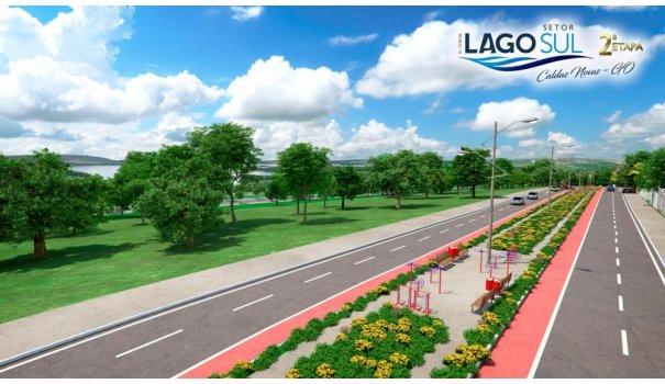 Lago Sul lotes parcelados as margens do Lago Corumbá em Caldas novas - Foto 4