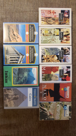VHS Tape Collection: Great Civilizations of the Past