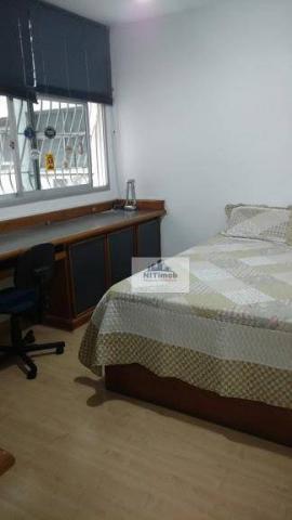 Ótimo apartamento frente mar, muito amplo beirando 280 m2, mobiliado, com sala, sala intim - Foto 17