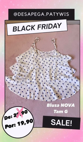 black friday roupas femininas