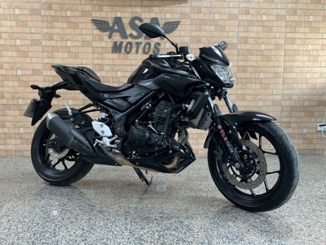 YAMAHA MT 03 ABS PRETA 2020 COM 9.000 KM RODADOS!