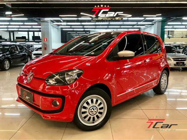 VOLKSWAGEN UP BLACK WHITE RED