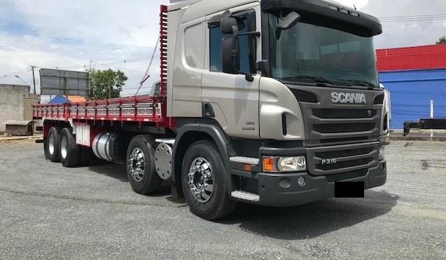 SCANIA P 310 BITRUCK 2014 CARGA SECA