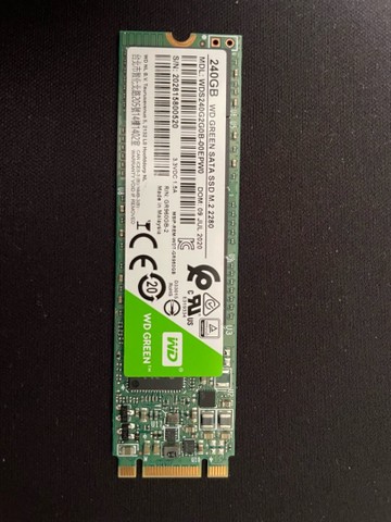 SSD WD Green m.2 Sata 240GB