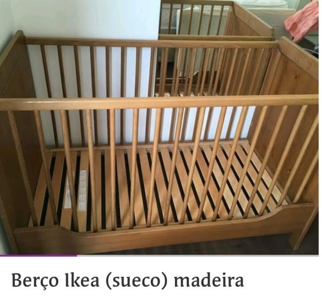 Berço em Madeira - Artigos infantis - Jardim Mônica, São Paulo 1009643114 |  OLX