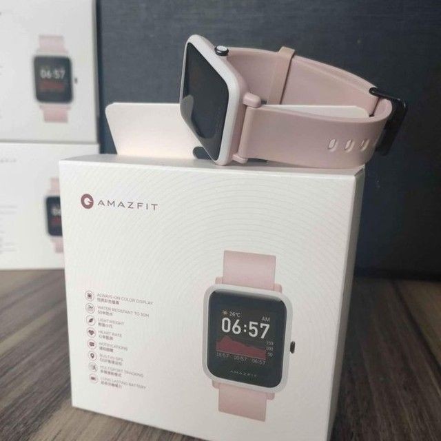 amazfit bip gps rosa