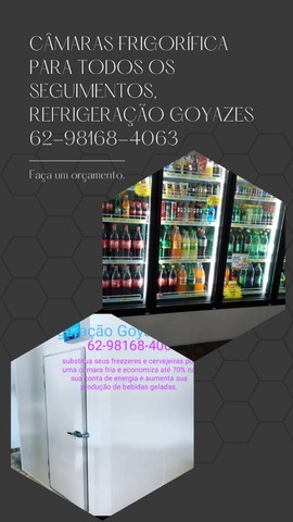 Câmara fria resfriado ou congelado. Produto novo, Em até 12 x nos cartões de crédito.  - Foto 6