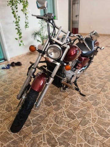 Moto  Honda Shadow 750 cc  2011 único dono. - Foto 4