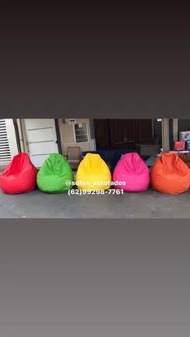 Puffs pêra novos várias cores 