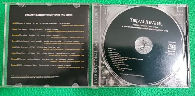 Dream Theater - A Sort Of Homecoming (Fan Club CD 2004) - CDs