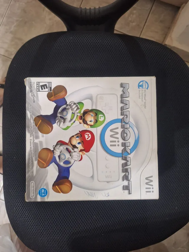 Volante Mario Kart - Nintendo Wii Usado - Mundo Joy Games - Venda