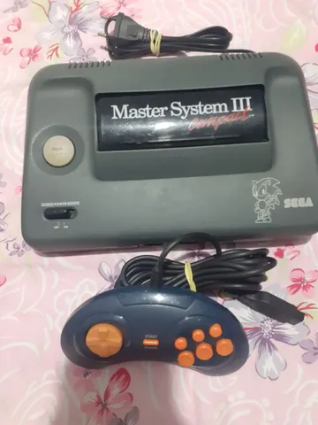 Console Master system 3 sonic funcionando perfeitamente