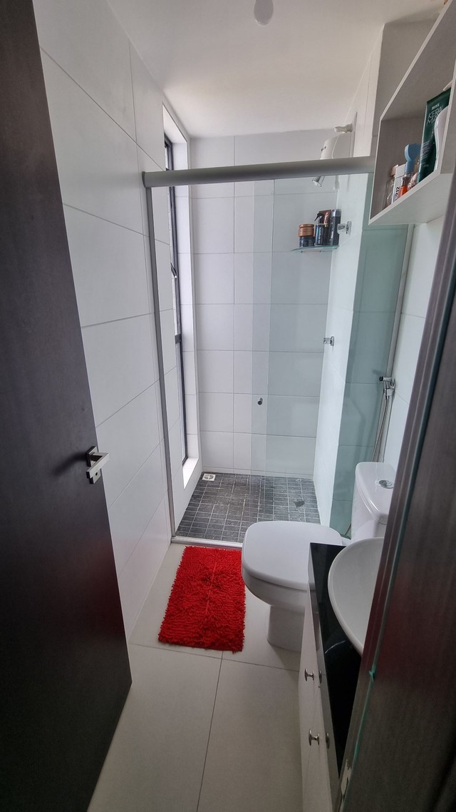 Vendo apartamento 2 quartos um rua do mar do Bessa Porteira Fechada - Foto 5