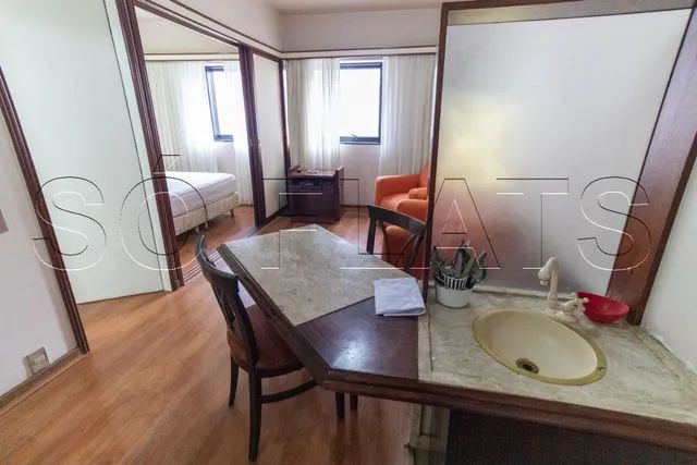 Flats no Jardins para Locação com 1x dormitório, serviços, lavanderia coletiva, luz e vaga - Foto 2