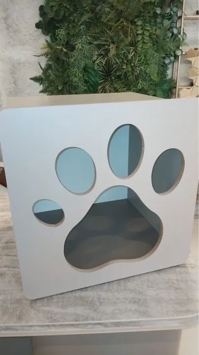 Casinha Confortável e Estilosa para Cães e Gatos - O Refúgio Perfeito para Seu Pet! - Foto 3