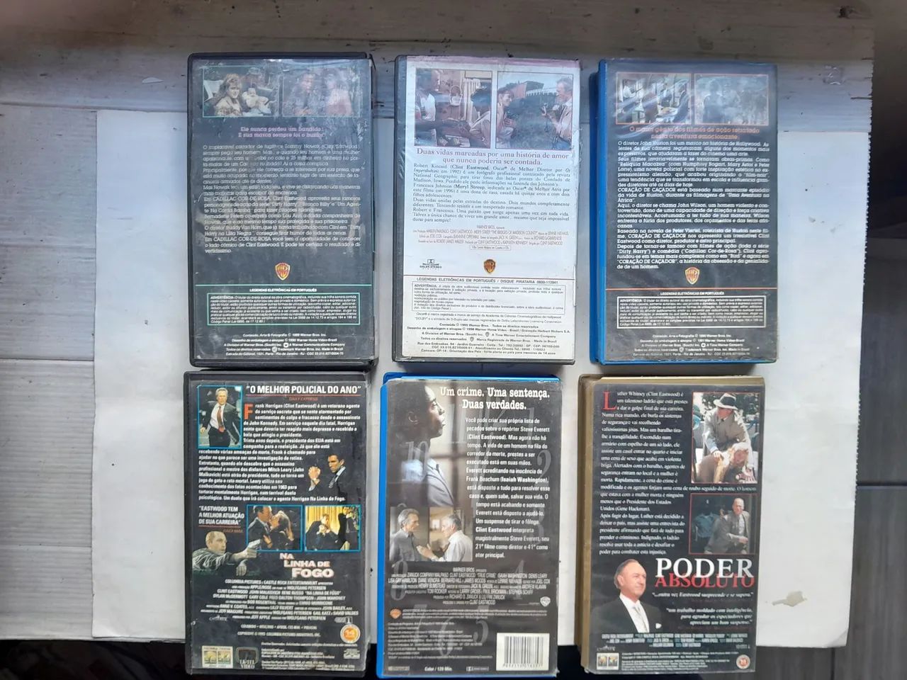 Vhs seleção Clint Eastwood originais Legendados (ler descrição anuncio) - Foto 2