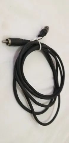 Cabo S vídeo macho 4 pinos para RCA mono macho, novo, comprimento 2,00 - Foto 2