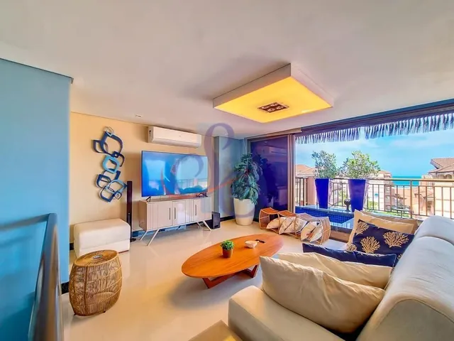 OPORTUNIDADE! Luxuosa cobertura alto padrão com 4 suítes no Aquiraz Riviera