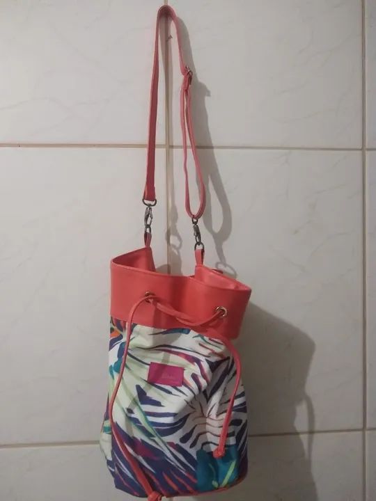 Bolsa no estilo saco - Foto 3