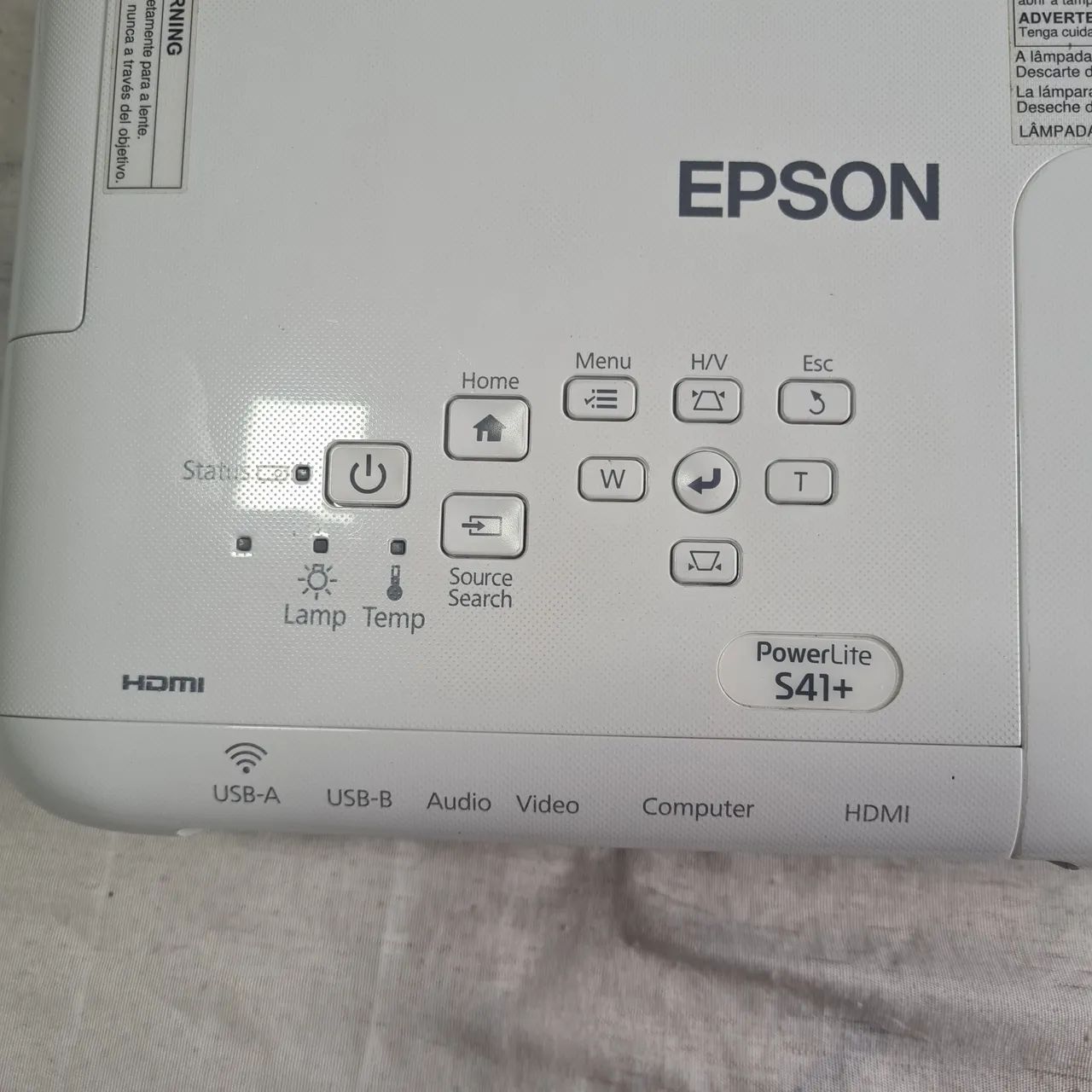 Projetor Epson PowerLite S41+ - Foto 5