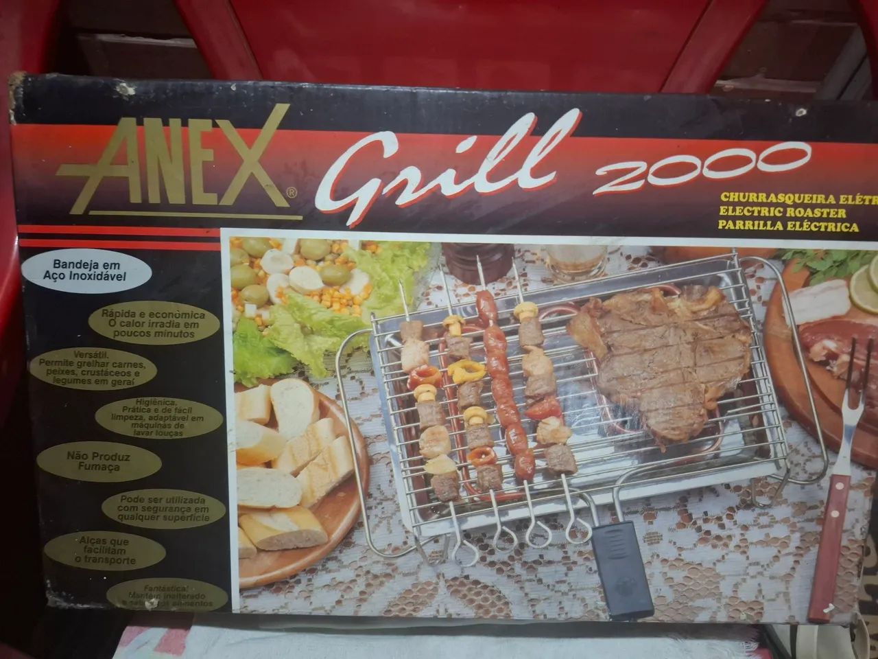 Churrasqueira eletrica anex grill - Foto 3