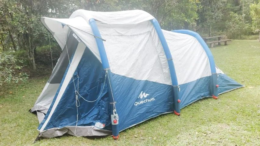 Barraca Quechua 4.1 air, flash end black - Foto 6