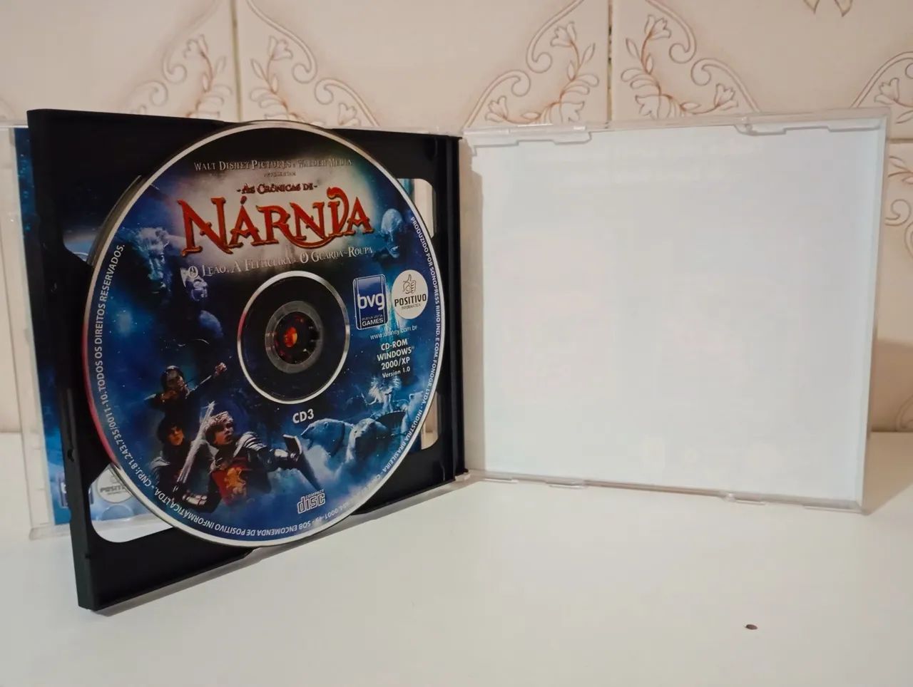 CD-Rom Jogo As Crônicas De Nárnia (Duplo) - Original RARO - Foto 4