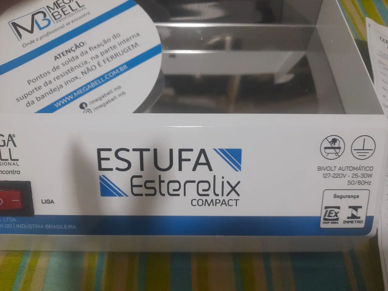 Estufa para Unhas Esterilix Mega Bell - Nova - Foto 3