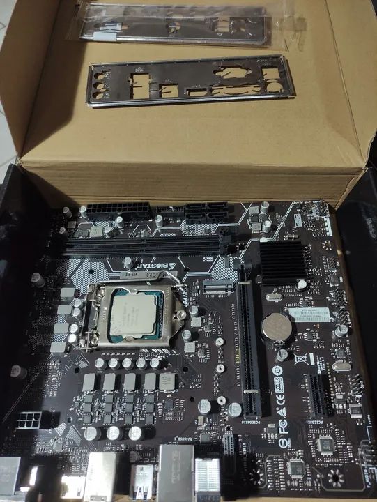 Vendo processador Intel i5 10400 + Placa-mãe Biostar H510M ...