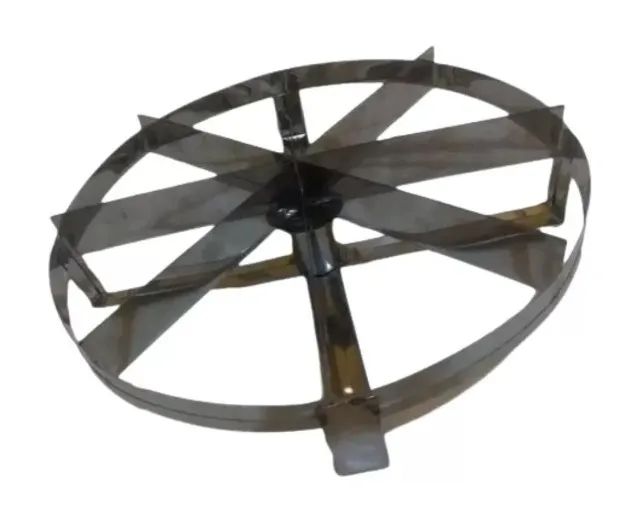 ARO CORTADOR DE PIZZA DOCE 35CM - 8 FATIAS ALTAS COM ALÇA NOGUEMAC - Foto 3