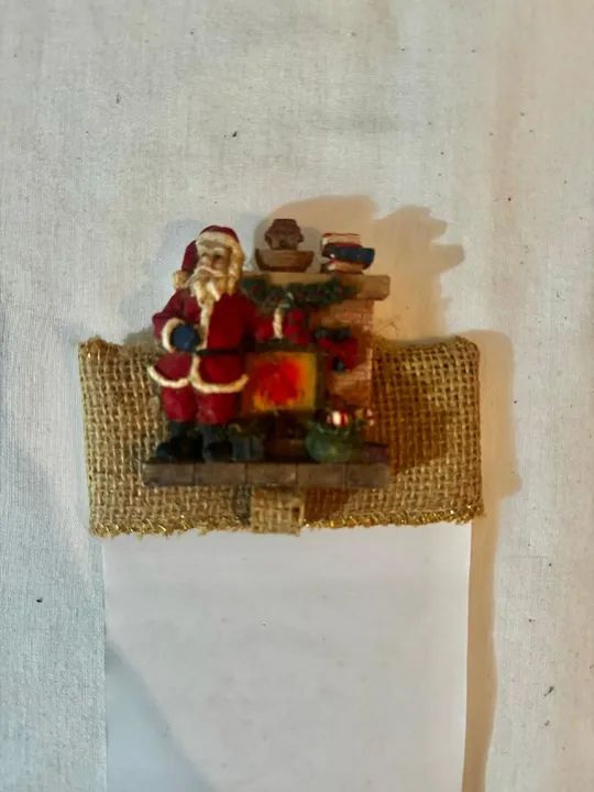 Bloco De Notas: Papai Noel De Natal - Vintage - Foto 3