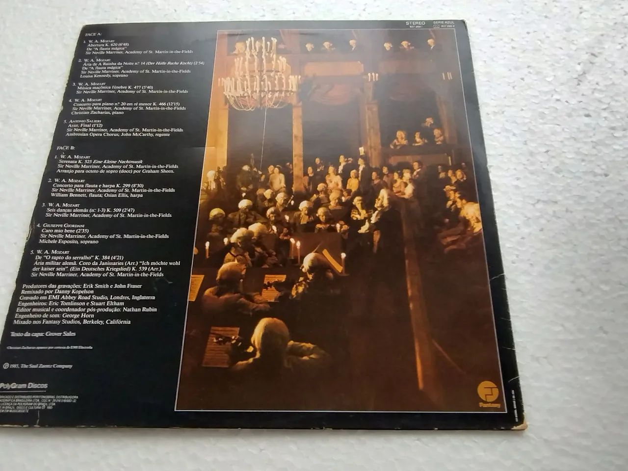 Disco Vinil Amadeus Sir Neville Marriner - Foto 4