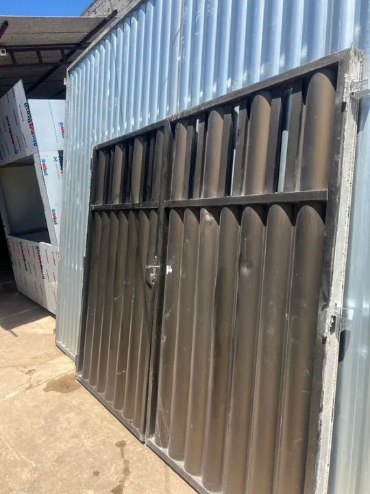 Portão de segurança residencial