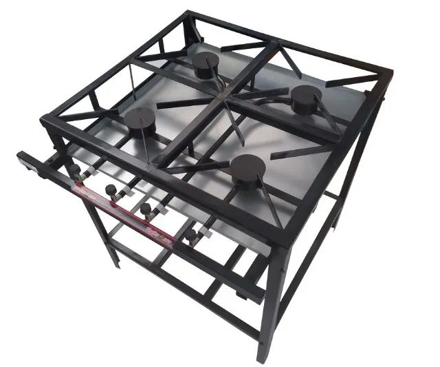 Fogão Industrial 4 Bocas Alta pressão Euro
