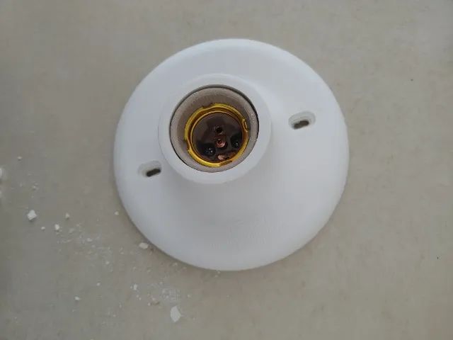 Conjunto oito suportes para lâmpadas - Foto 2