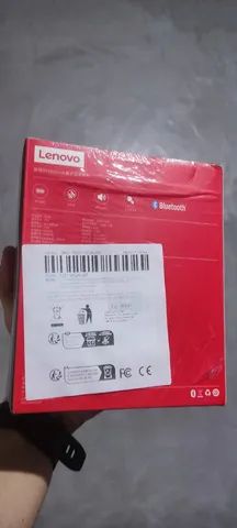 Fone de Ouvido Lenovo TH30 - Bluetooth 5.1 Sem Fio - Preto - Novo - Foto 3