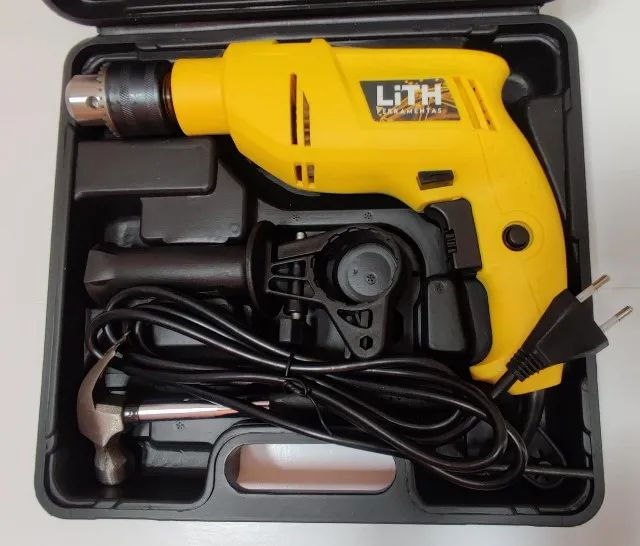 Furadeira De Impacto 1/2 Pol. 720w 220v Maleta E Acessórios - Foto 3