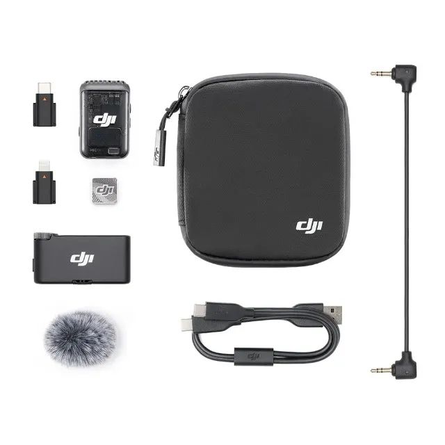Microfone DJI Mic 2 (1 TX Microfone + 1 RX Receptor) Novo Lacrado - Foto 4