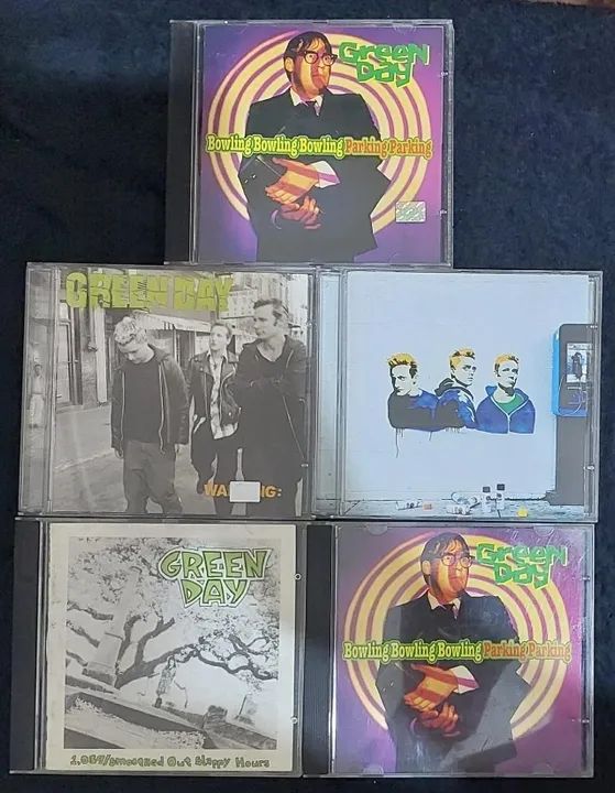 Cds do Green Day, a partir de R$ 25,00