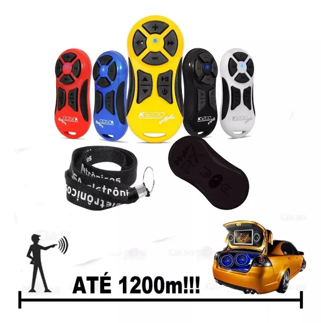 Controle Som Longa Distancia JFA K1200 completo