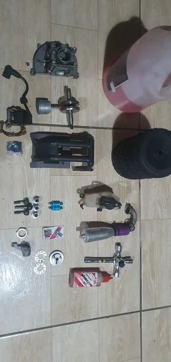 Peças para automodelos 1/8 e 1/5  - Foto 3